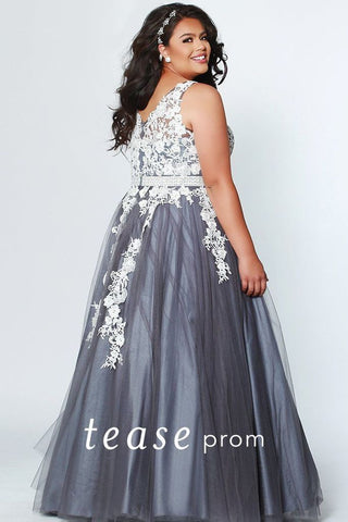 size 28 prom dress