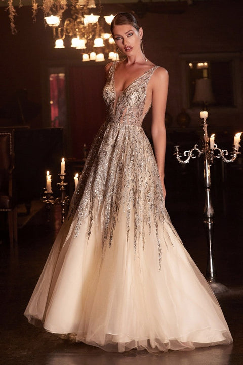 Formal Dress: 61601. Long, Strapless, A-line, Lace-up Back | Alyce Paris
