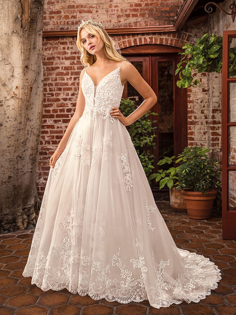 Beloved by Casablanca Bridal BL429 Arizona Wedding Dress Fit And Flare – Glass  Slipper Formals