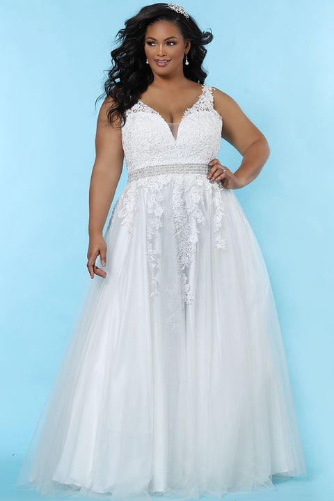 Sydney's Closet SC5277 Serena Wedding Dress Sweetheart Neckline