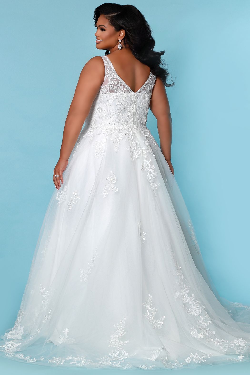 Sydney's Closet SC5277 Serena Wedding Dress Sweetheart Neckline