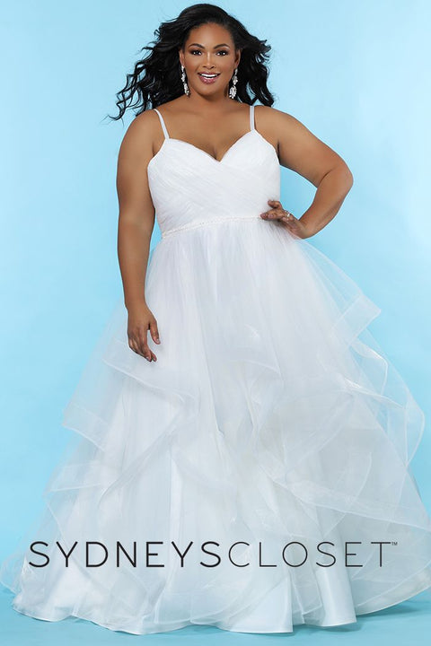 Sydney's Closet Plus Size Bridal SC5221 PROM USA BRIDAL & FORMAL