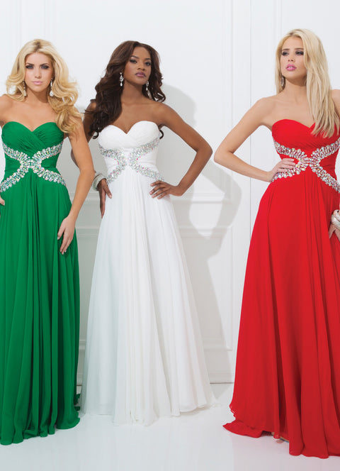 Tony Bowls Emerald Green Prom Dresses