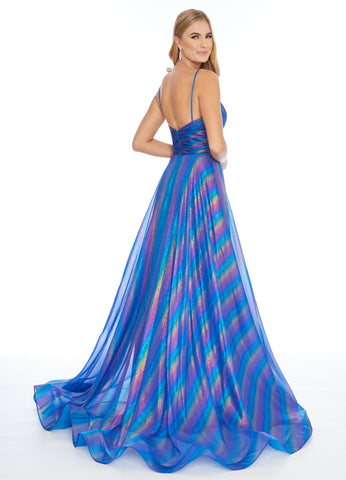 rainbow homecoming dress