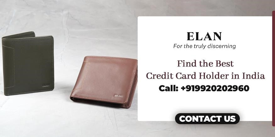 Contact Elan for Best Credit Card Holder in India