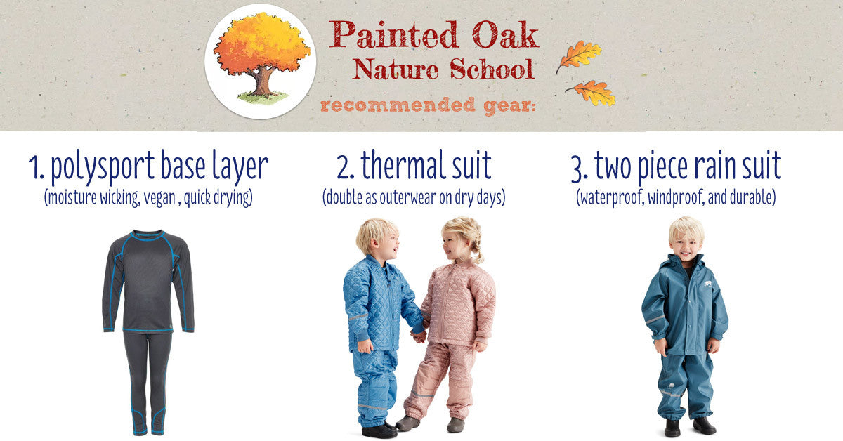 Painted Oak Nature Preschool Clothing Supply at Biddle and Bop