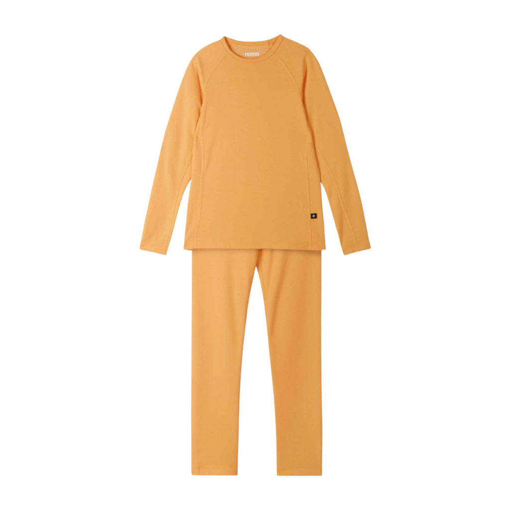 Kids Thermal Base Layer Set Lani Tomato Red – Biddle and Bop