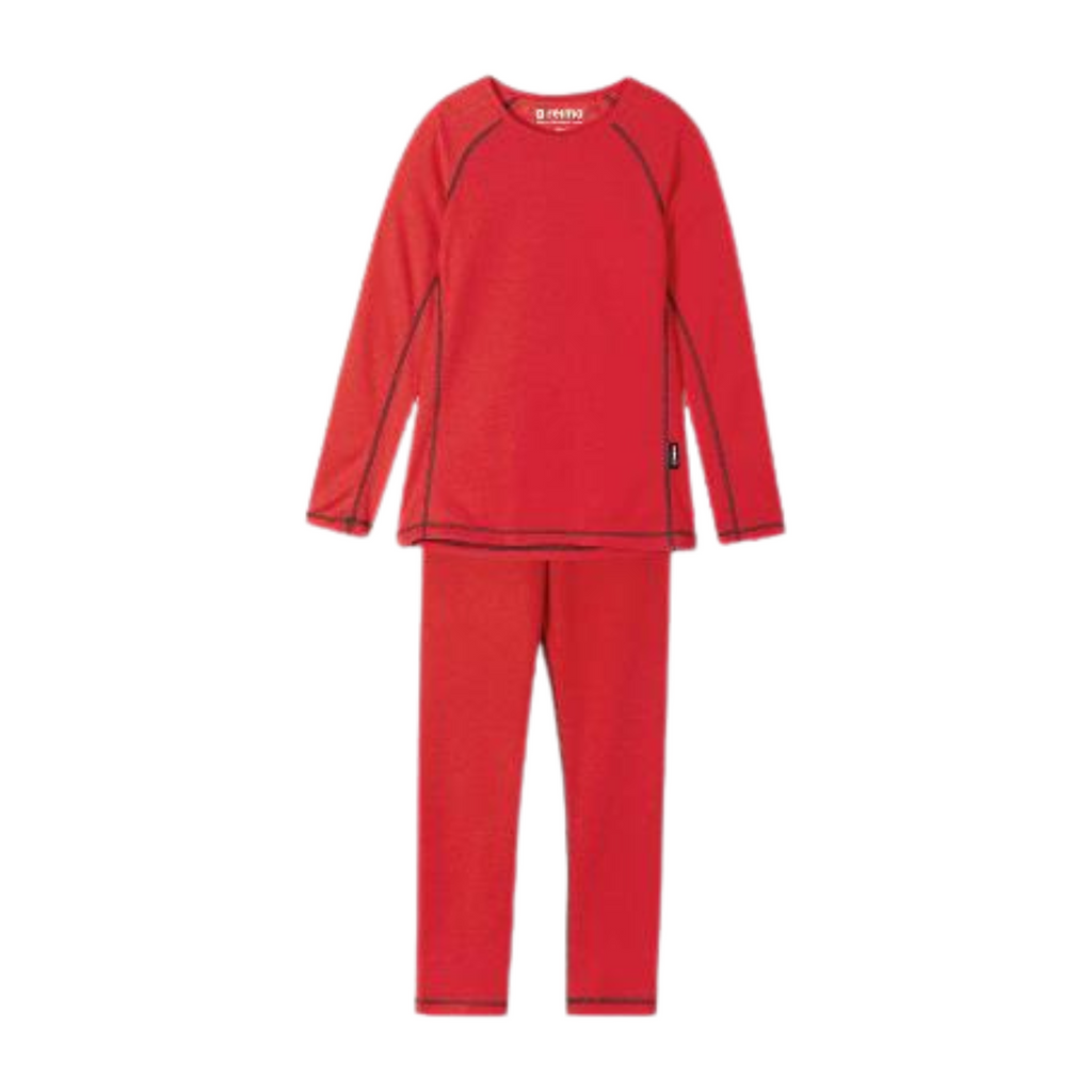 THERMOLITE® Base Layer Set - Dark pink melange - Kids