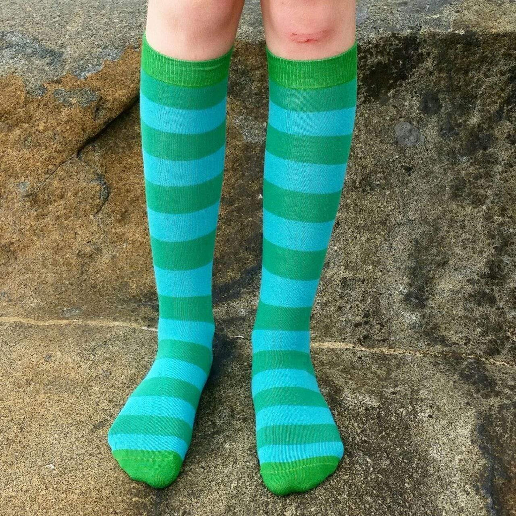 Merino Knee High Socks - Natural Fiber Clothing