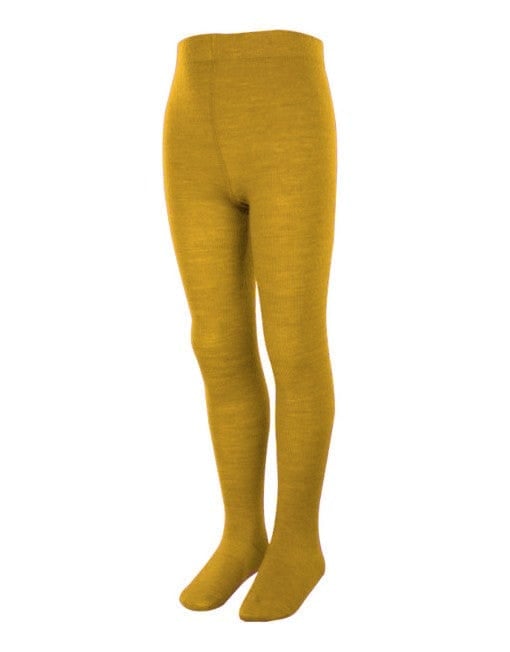 Base layer long tights in color yellow