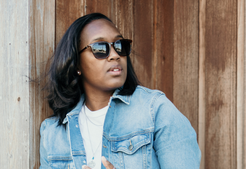 light blue fade denim jacket. dapperboi.com