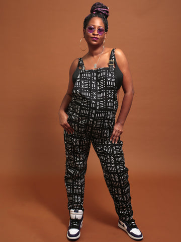 Black Overalls by Stuzo Clothing. Dapperboi.com
