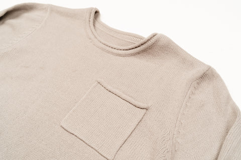 Up close image of Crewneck Sweater texture