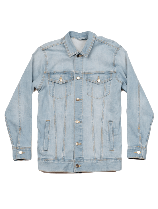 Light Blue Fade Denim Jacket – Dapper Boi
