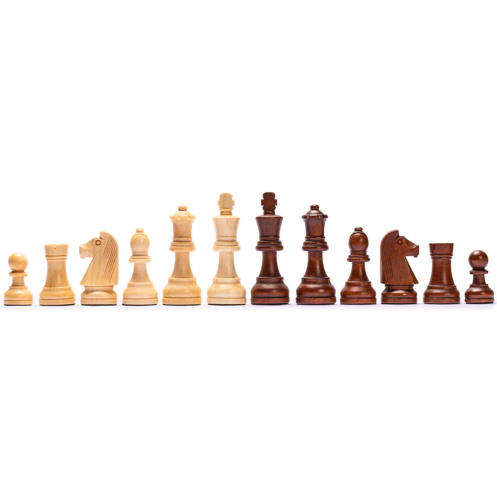 Husaria Wooden Three-Player Chess Game Set - 21 Inches - with Foldable  Board, Handcrafted Playing Pieces, and Felt-Lined Storage