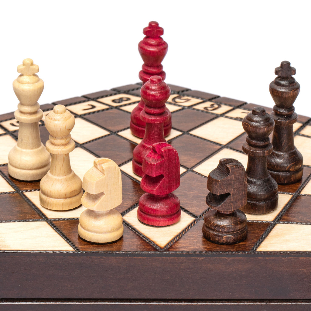 Japanese Wooden Shogi 將棋盤 Board Game Set Chess Family Portable Folding  Strategy
