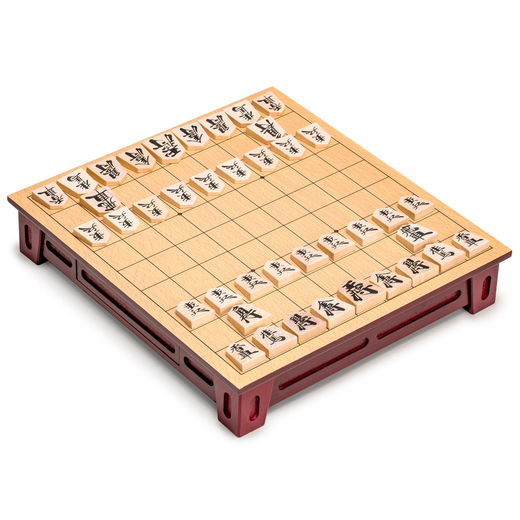 Wooden Japan Shogi 40 Pcs/Set International Checkers Folding PU Leather  Chessboard Sho-gi Chess Board Game Toy Gift - AliExpress