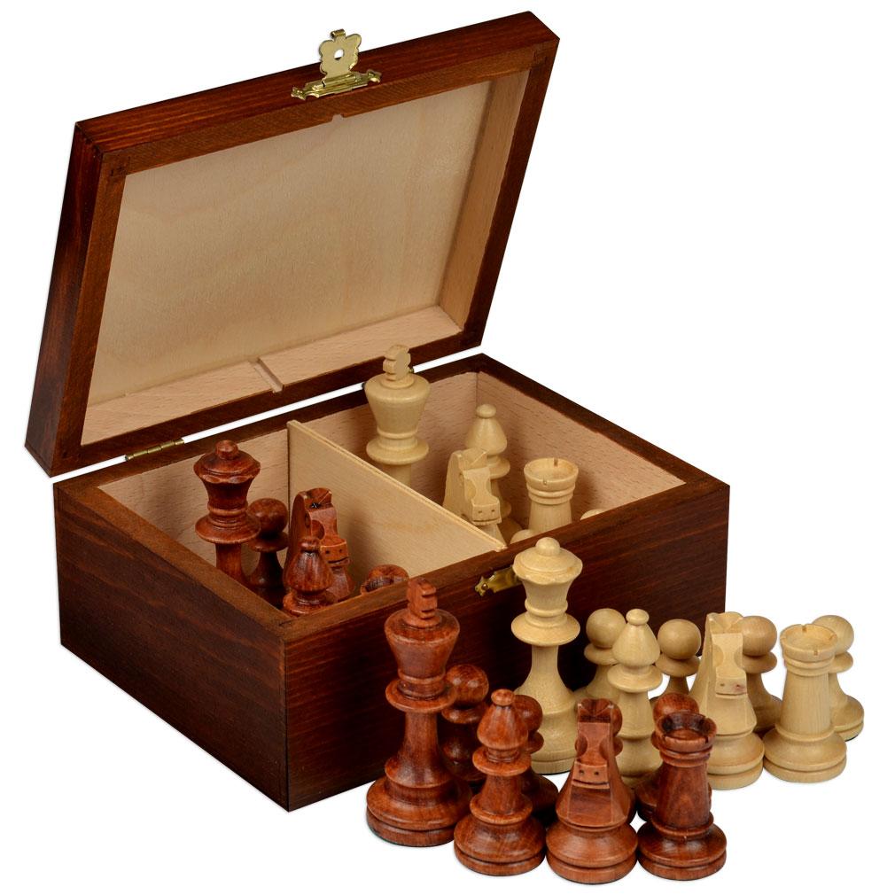 wooden chess pieces