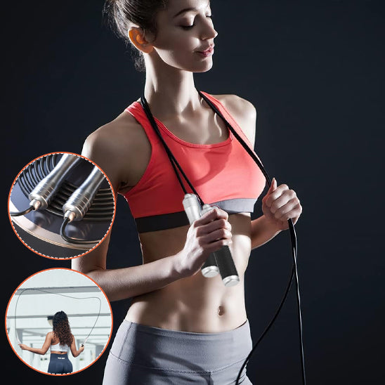 corde crossfit poignée aluminium antidérapante