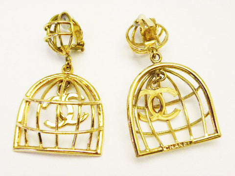 Buy Glamorousky Fashion and Creative Plated Gold Birdcage Brooch 2023  Online