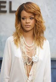 CELEBRITY FASHION: Rihanna in Super Large Coco Chanel Pearls