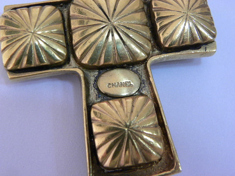 The Ultimate Guide To Dating Chanel Jewellery Very Vintage Vintage chanel bracelet, 1970s, brass cuff with gripoix cushion cut cabochons in red, green & pearl. dating chanel jewellery very vintage