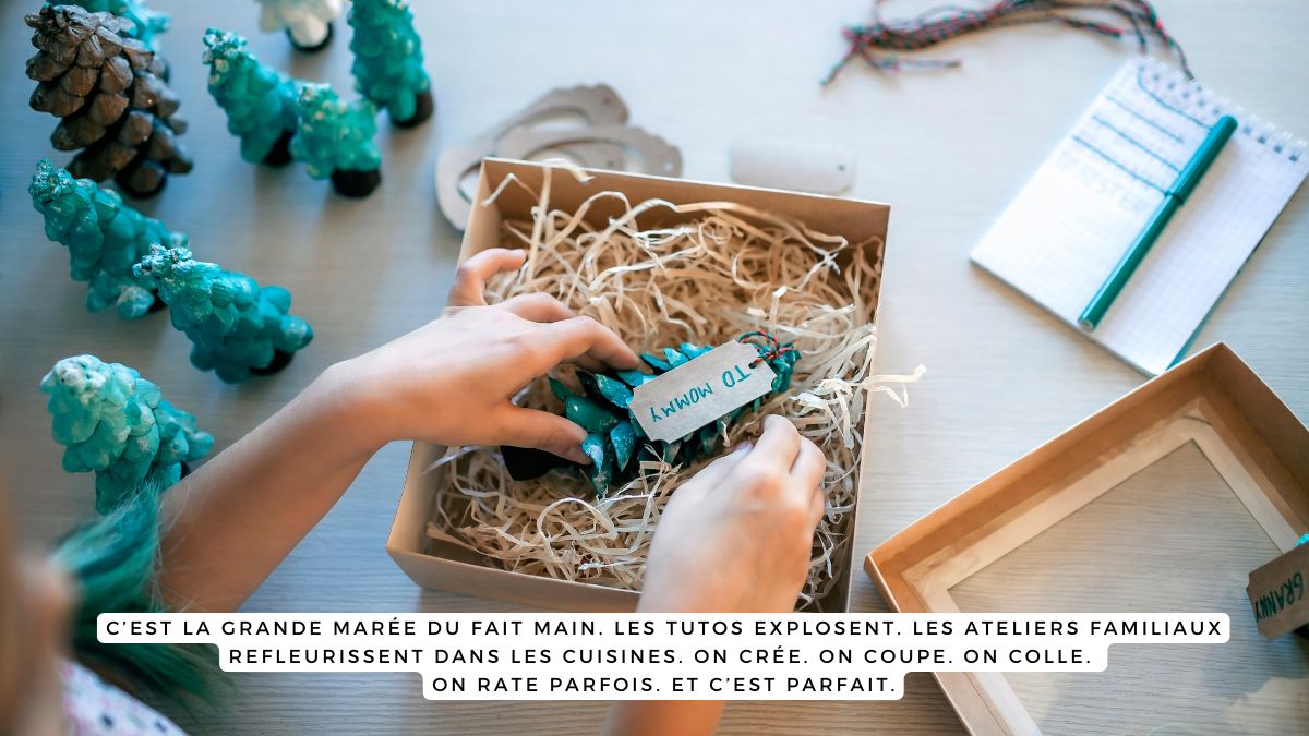 noel 2025 tendances cadeaux DIY