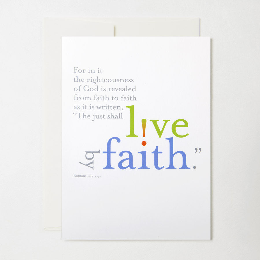 live in faith