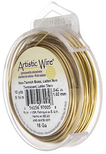 Artistic Wire, 26 Gauge (.41 mm), Brown, 30 yd (27.4 m)