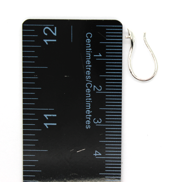 Earrings, Fish Hook, 16mm x 10mm, Sold Per pkg of 12, Available in