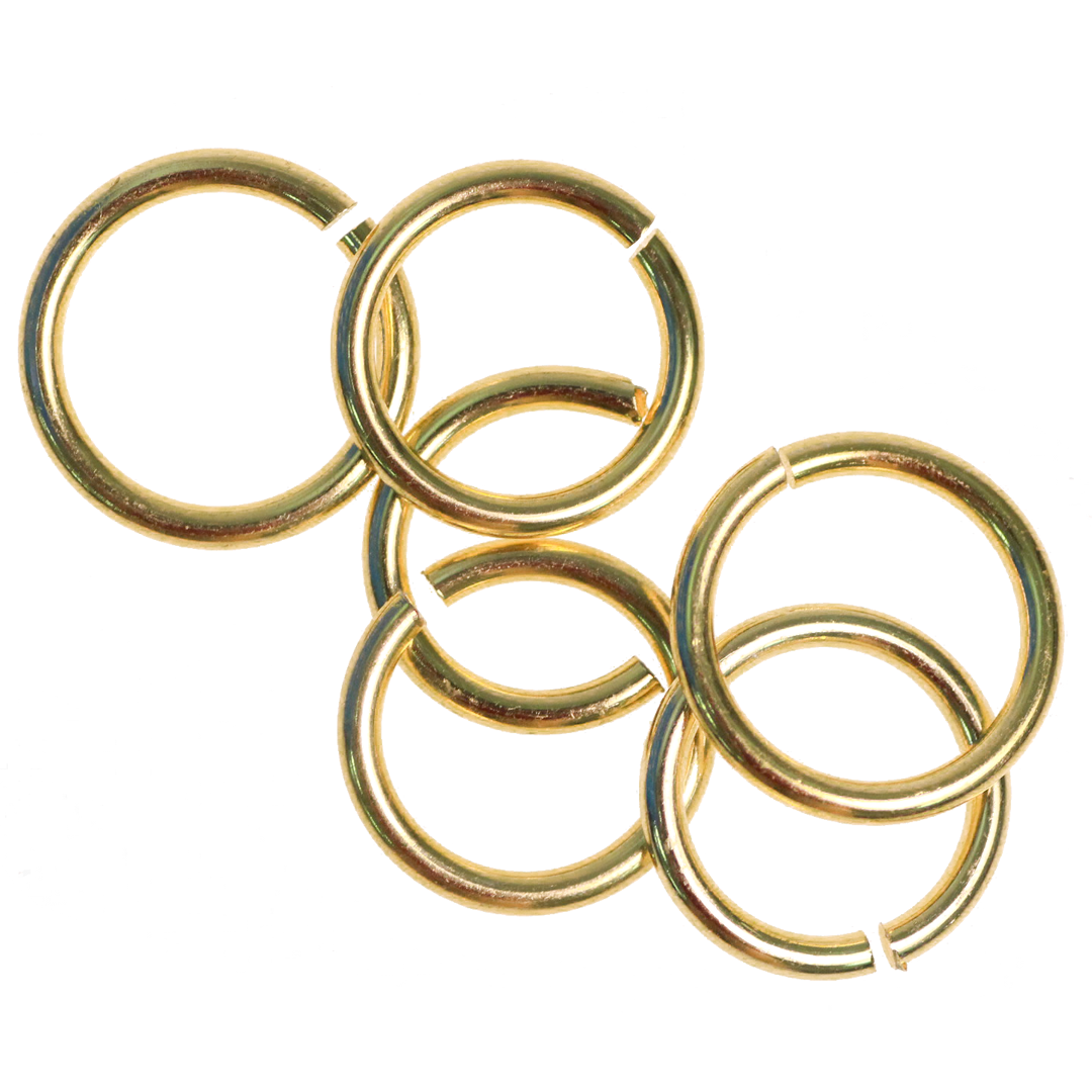 100pcs, 8x1mm Strong Jump Rings, 8 X 1mm Gold Tone Jump Rings, Heavy Duty  8mm X 1mm Jumprings, Industrial Strength Jump Rings, Findings -  Canada