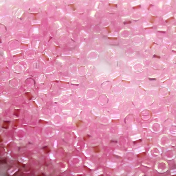 miyuki delica's 11/0 ceylon carnation pink - beads 