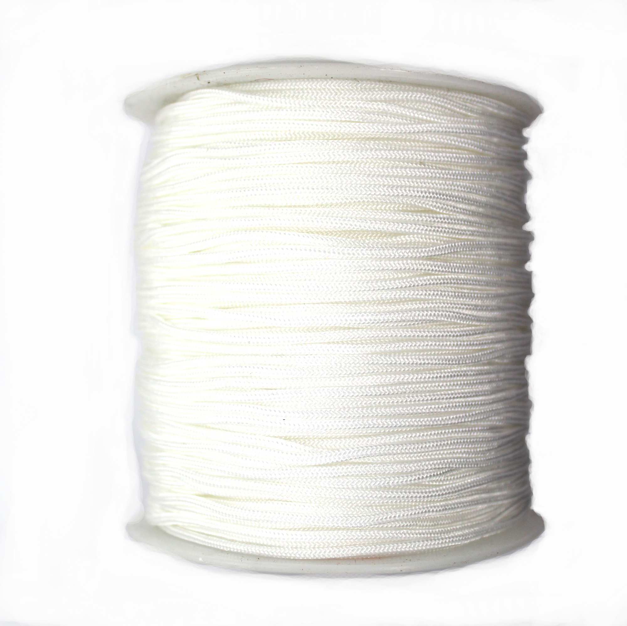 Polyester Beading Thread, China, White, approx. 110+ yards, Available -  Butterfly Beads and Jewllery