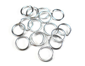 Jump Rings, HyperLynks Bright Aluminum, 18swg- Available in various si -  Butterfly Beads and Jewllery