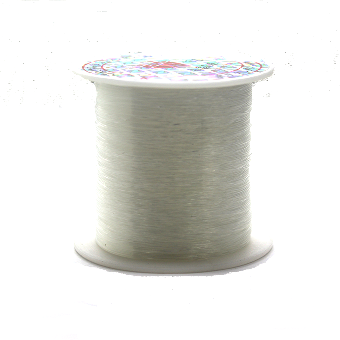 0.2-0.8mm Transparent Fishing Line For Beading, Crystal Thread