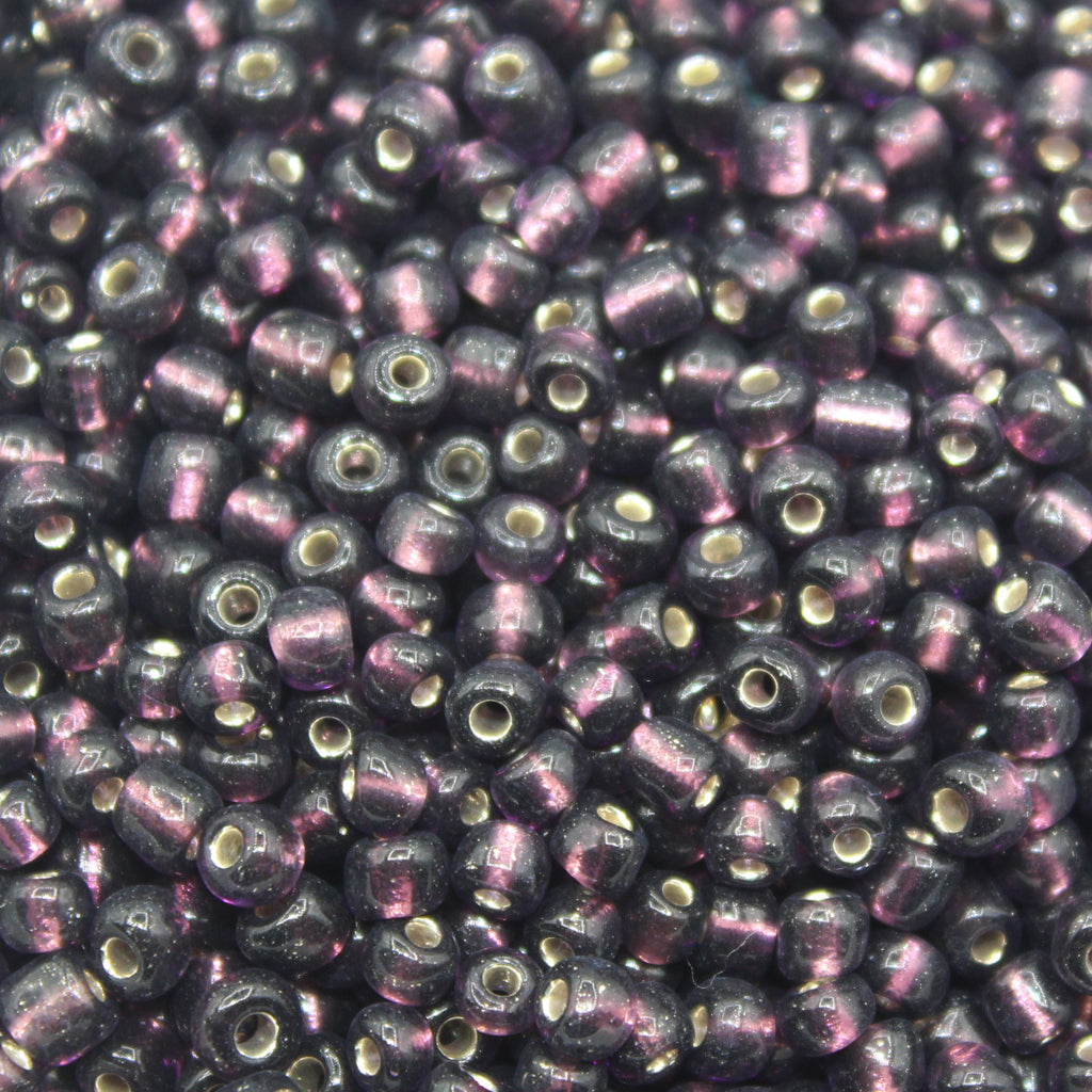 Cassis Purple 6/0 (4MM) Seed Beads