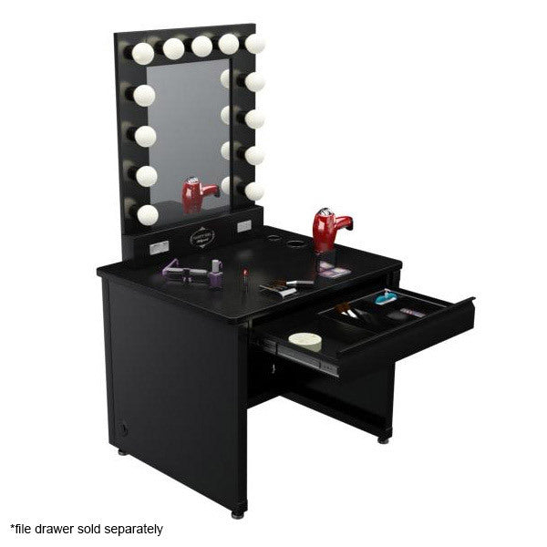 Vanity Girl Hollywood Broadway Lighted Vanity Makeup Mirror Desk Set Vanity Girl Popup