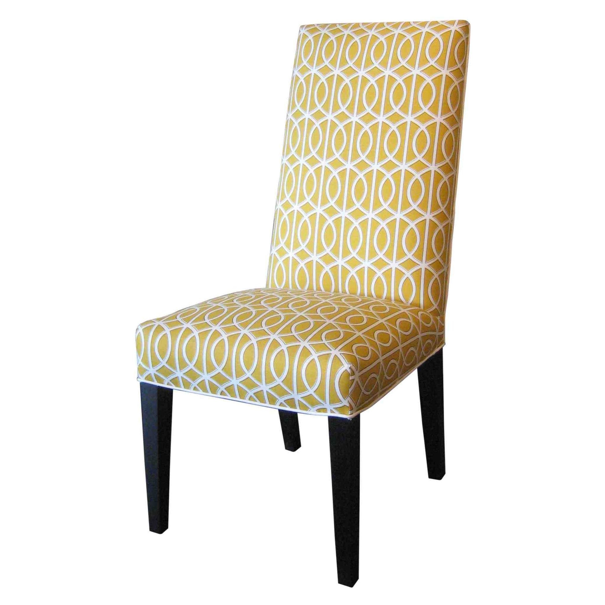 Stanford Upholstered Tapered Leg Side Chair – Mortise & Tenon