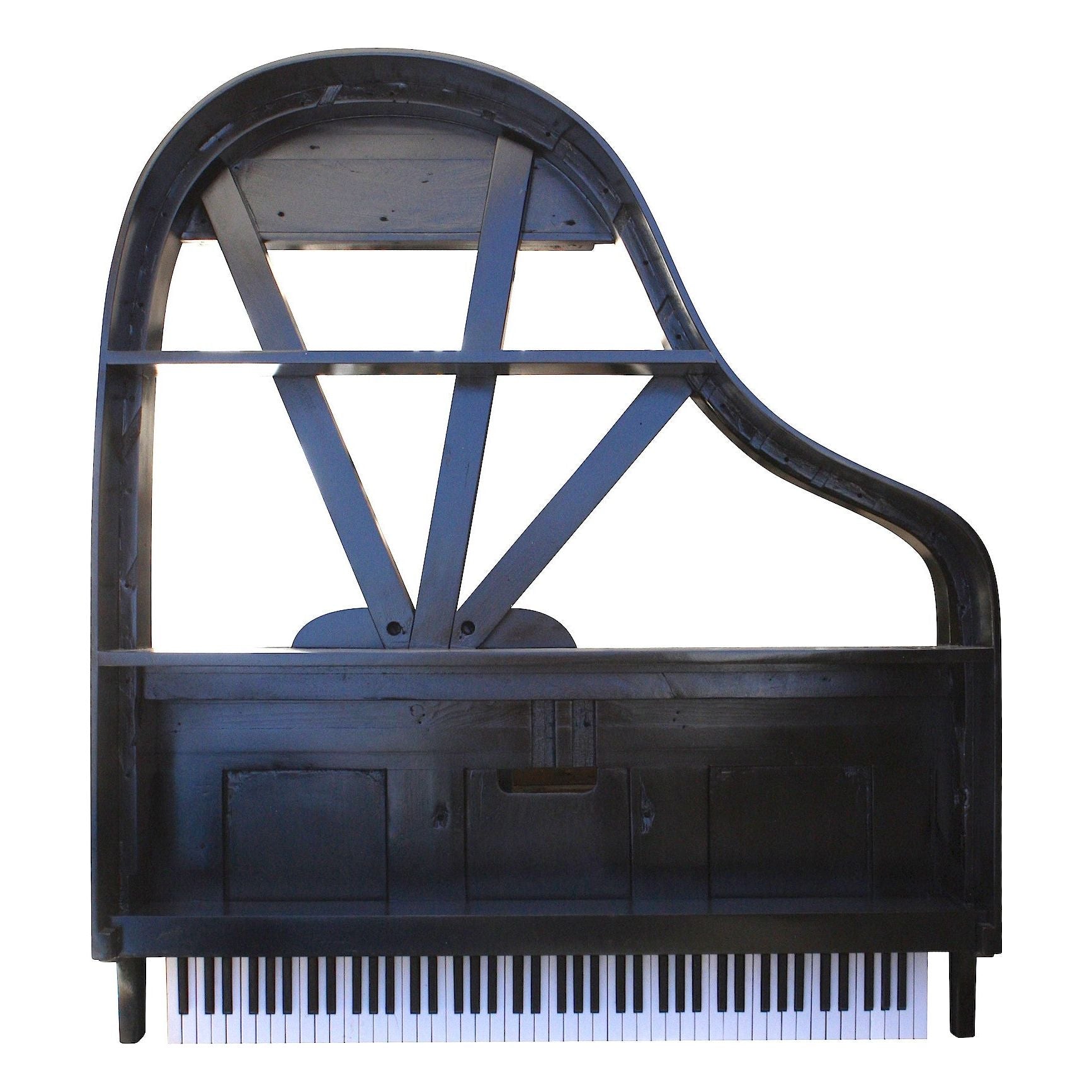 Grand Piano Bookcase Mortise Tenon