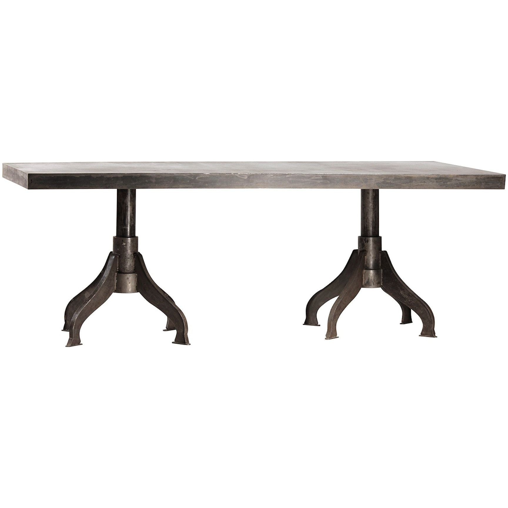 metal dining room table bases