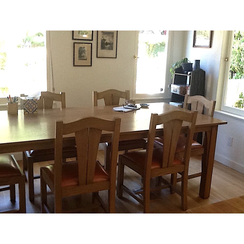 Mission Style Dining Table And Chairs Mortise Tenon