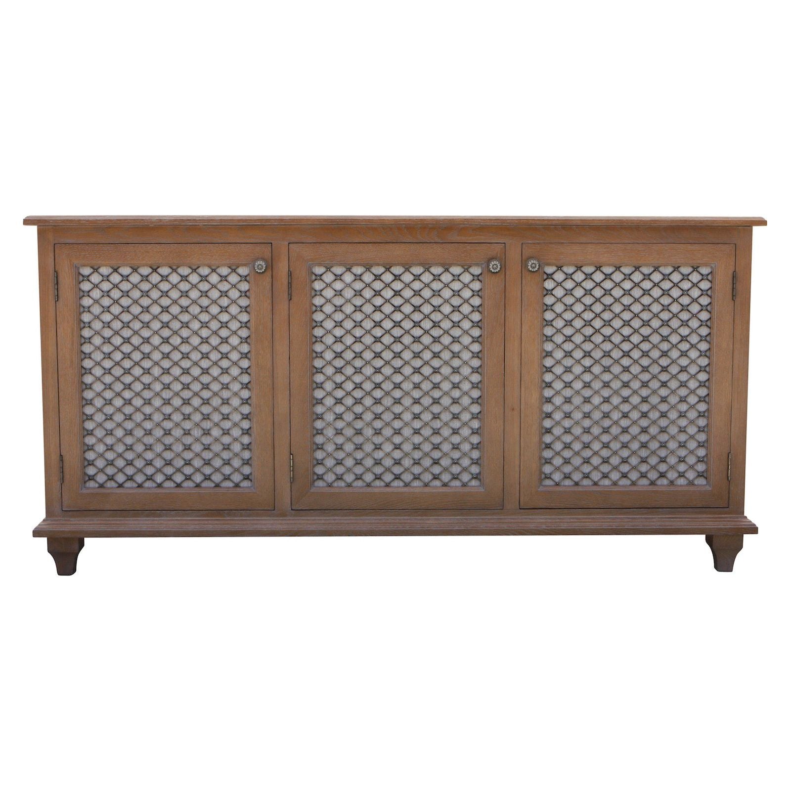 Brentwood Modern Media Cabinet Mortise Tenon