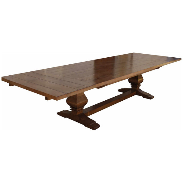 trestle extension dining room table