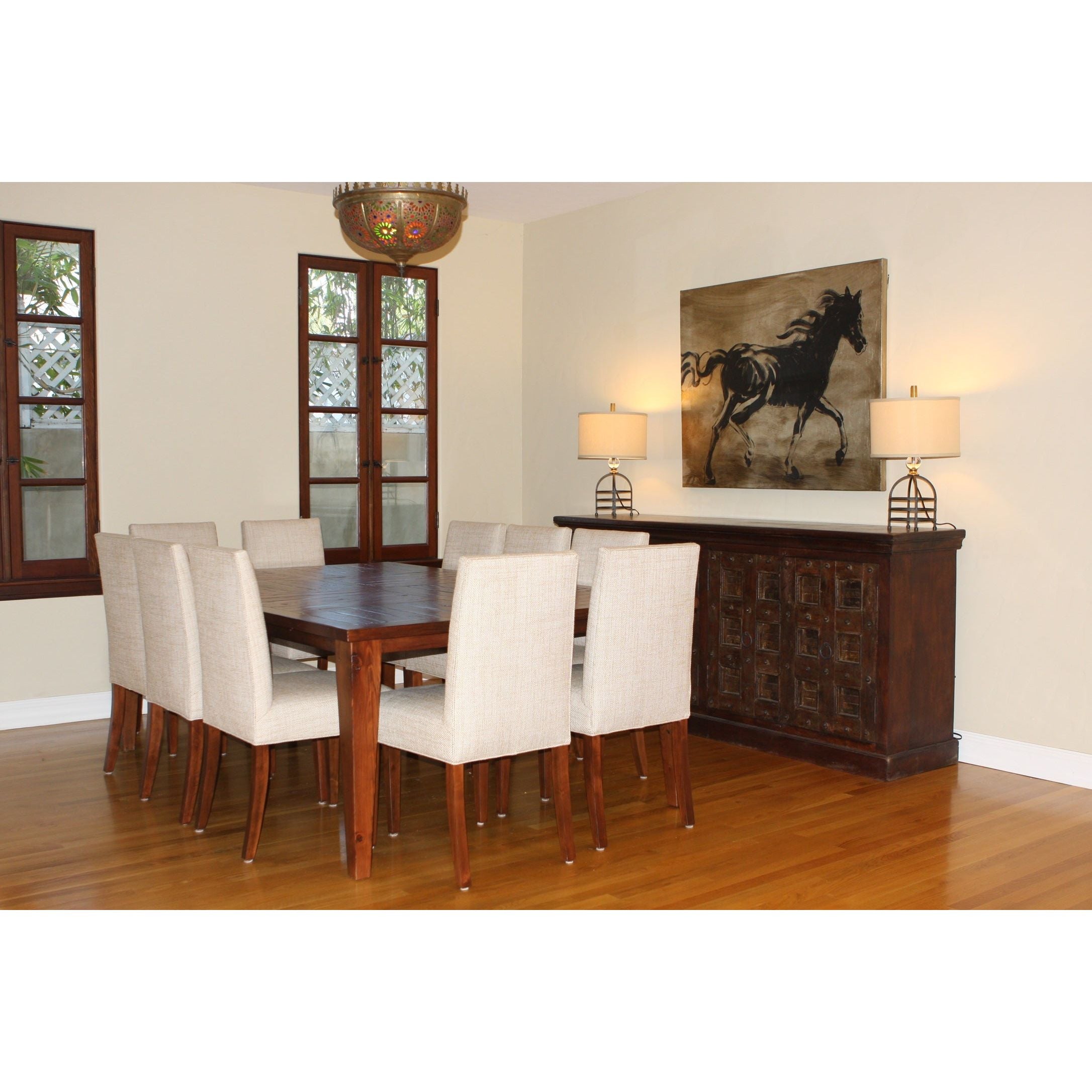 spanish colonial dining room