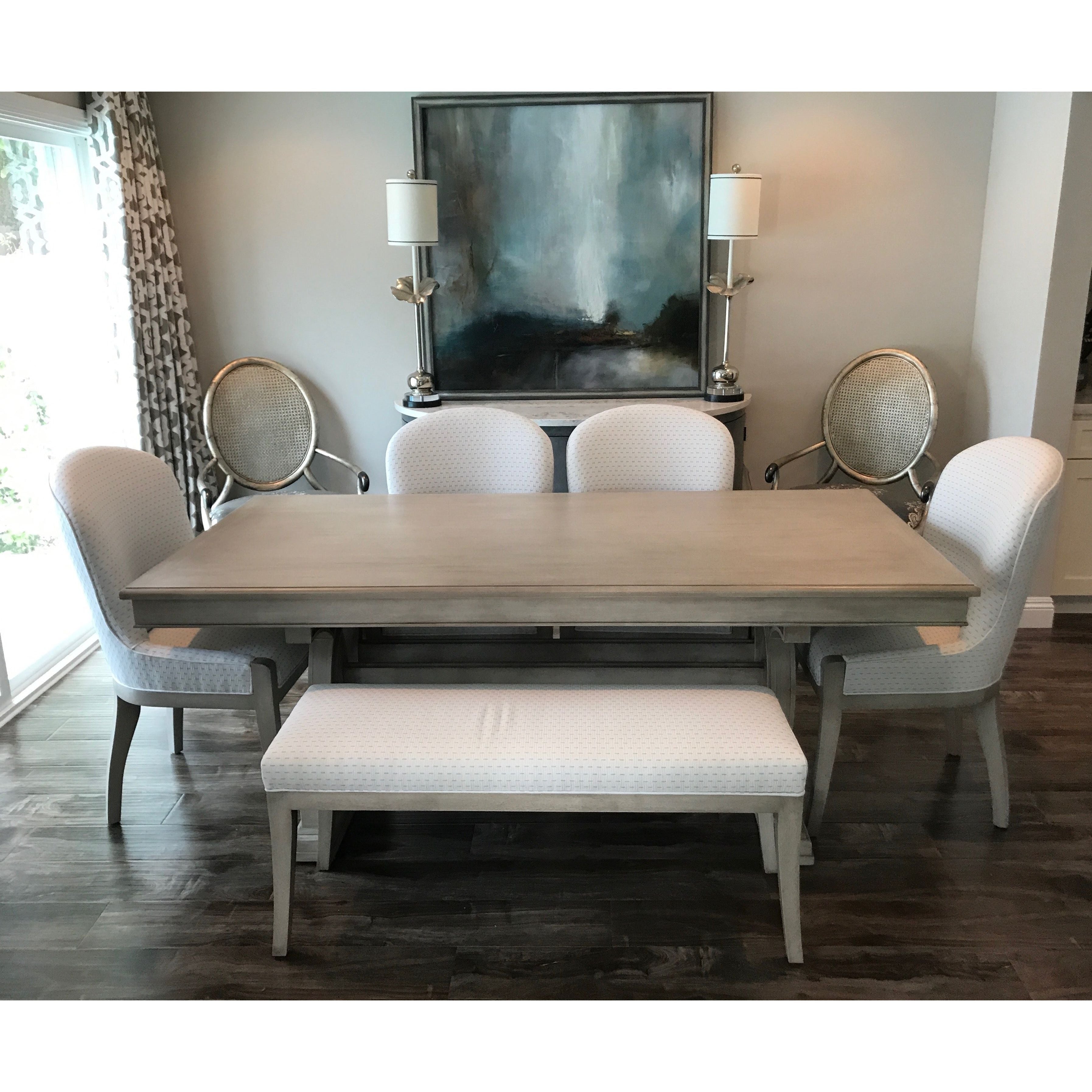 Old Dining Room With White Walls