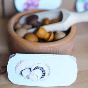 Spielidee Kaufladen, Rollenspiel Kaufladen, Vorlagen für den Kaufladen mit Zubehör, Einkaufszettel und Ausmalbildern, Etiketten, Schilder, Obst und Gemüse