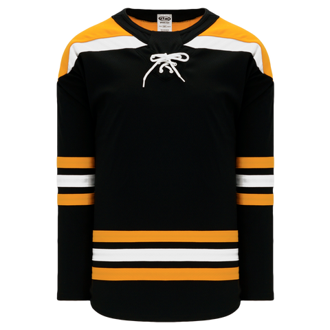 Athletic Knit (AK) H550B-BOS396B 2017 Boston Bruins Black Hockey Jersey