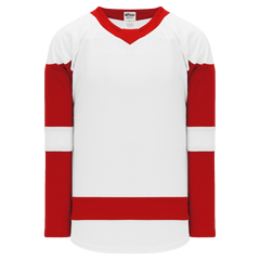 Athletic Knit (AK) H550B-756B 2017 Detroit Red Wings White Hockey Jersey