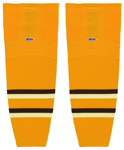 Athletic Knit (AK) HS630-367 New Jersey Devils White Knit Ice Hockey Socks Large - 32