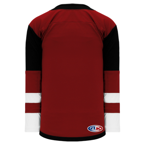 Athletic Knit (AK) H7500A-426 Adult AV Red/Black/White Select Hockey J – PSH  Sports